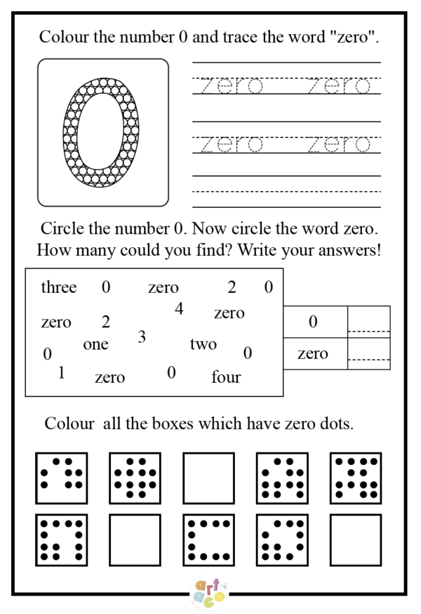 These number worksheets are perfect for teaching numbers 1-20. Your children will love writing and tracing the numbers and counting objects. There’s a lot of engaging activities that your kids will love to do while learning numbers at the same time. These worksheets will not only help your students with counting, but they will also help them build skills in number formations, writing the names of numbers, recognising numbers, matching exercises and lots of colouring in and fun play.